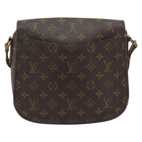 LOUIS VUITTON Monogram Saint Cloud GM Schoudertas M51242 LV Auth 180851