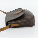 LOUIS VUITTON Monogram Saint Cloud GM Schoudertas M51242 LV Auth 180851-3