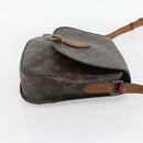 LOUIS VUITTON Monogram Saint Cloud GM Schoudertas M51242 LV Auth 180851-4