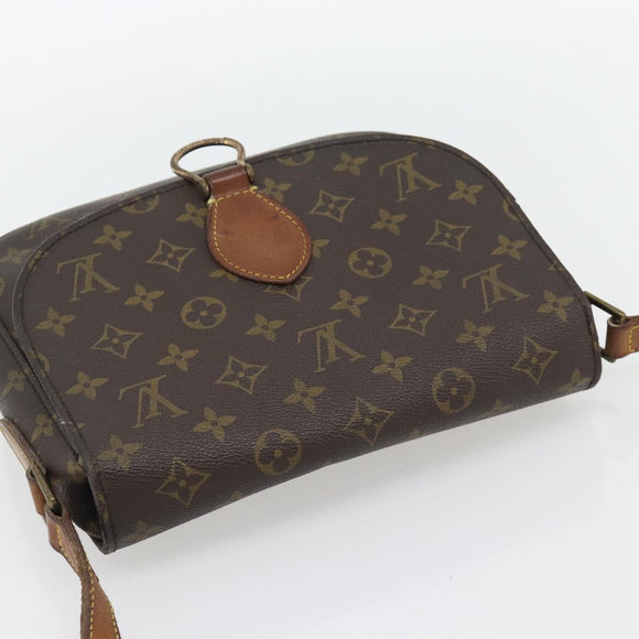 LOUIS VUITTON Monogram Saint Cloud GM Schoudertas M51242 LV Auth 180851