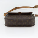 LOUIS VUITTON Monogram Saint Cloud GM Schoudertas M51242 LV Auth 180851-5