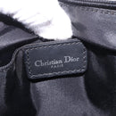 Christian Dior Trotter Canvas Accessoiretas Zwart Zilver Auth 180853A-15