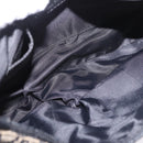 Christian Dior Trotter Canvas Accessoiretas Zwart Zilver Auth 180853A-16
