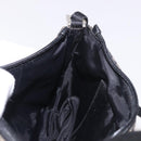 Christian Dior Trotter Canvas Accessoiretas Zwart Zilver Auth 180853A-18