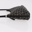 Christian Dior Trotter Canvas Accessoiretas Zwart Zilver Auth 180853A-5