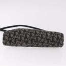 Christian Dior Trotter Canvas Accessoiretas Zwart Zilver Auth 180853A-9