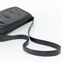 CHANEL Schoudertas Lakleer Zwart Goud CC Auth 180857-7