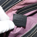 BALLY Umhängetasche Leder Schwarz Silber Auth 180860A-22