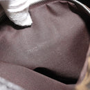 FENDI Zucca Canvas Mamma Baguette Shoulder Bag Brown Black Auth 180861A-24