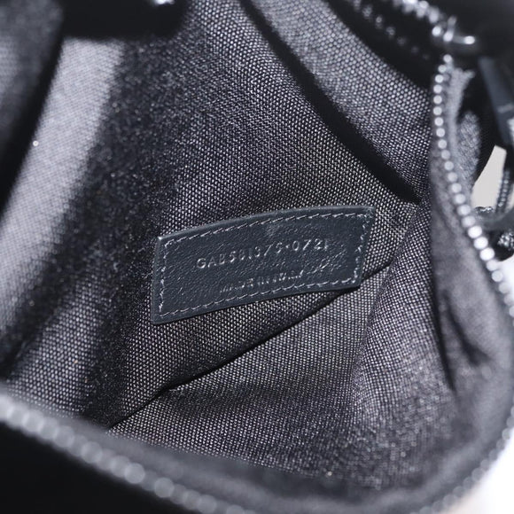 SAINT LAURENT Waist bag Nylon White Auth 180871A