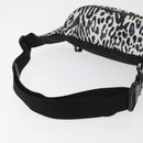 SAINT LAURENT Waist bag Nylon White Auth 180871A-7
