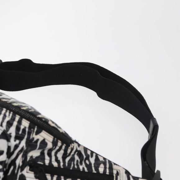 SAINT LAURENT Waist bag Nylon White Auth 180871A