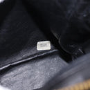 CHANEL Matelasse Ketting Rugzak Lamsleer Goud Zwart CC Auth 180873SAV-12