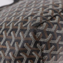 GOYARD Saint Louis PM Tote Bag Coated Canvas Black Silver Auth 180875-9