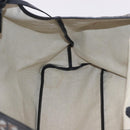 GOYARD Saint Louis PM Tote Bag Coated Canvas Black Silver Auth 180875-17