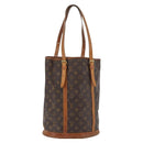 LOUIS VUITTON Monogram Bucket GM Shoulder Bag M42236 LV Auth 180877-1