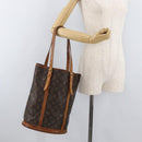 LOUIS VUITTON Monogram Bucket GM Shoulder Bag M42236 LV Auth 180877-22