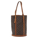 LOUIS VUITTON Monogram Bucket GM Shoulder Bag M42236 LV Auth 180877-2