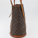 LOUIS VUITTON Monogram Bucket GM Shoulder Bag M42236 LV Auth 180877-4