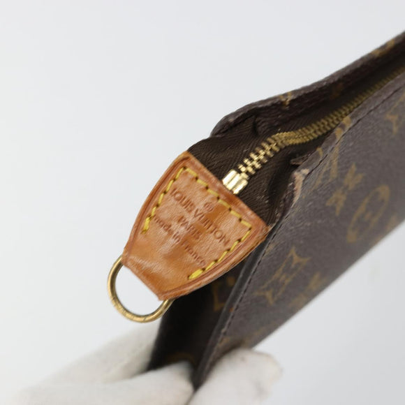 LOUIS VUITTON Monogram Bucket GM Accessory Pouch LV Auth 180878