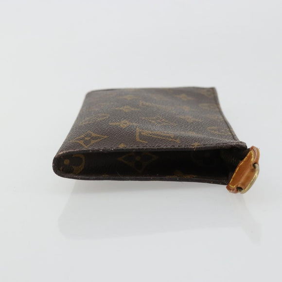 LOUIS VUITTON Monogram Bucket GM Accessory Pouch LV Auth 180878