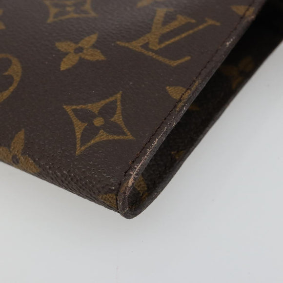 LOUIS VUITTON Monogram Bucket GM Accessory Pouch LV Auth 180878