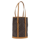 LOUIS VUITTON Monogram Bucket GM Shoulder Bag M42236 LV Auth 180879-1