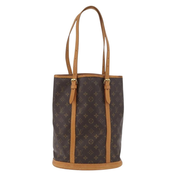 LOUIS VUITTON Monogram Bucket GM Shoulder Bag M42236 LV Auth 180879
