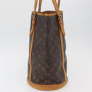 LOUIS VUITTON Monogram Bucket GM Shoulder Bag M42236 LV Auth 180879-3