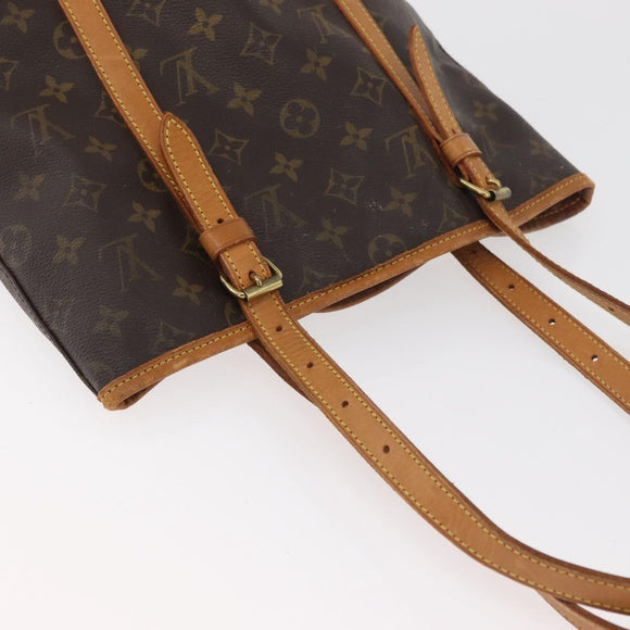 LOUIS VUITTON Monogram Bucket GM Shoulder Bag M42236 LV Auth 180879