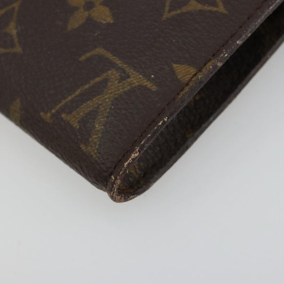 LOUIS VUITTON Monogram Bucket GM Accessory Pouch LV Auth 180880