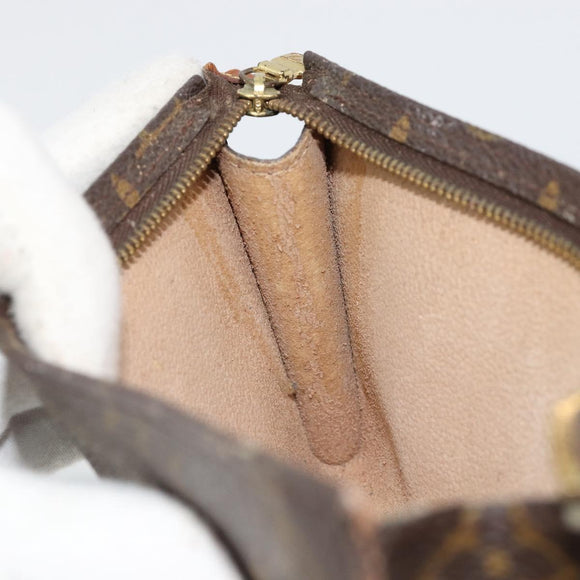 LOUIS VUITTON Monogram Bucket GM Accessory Pouch LV Auth 180880