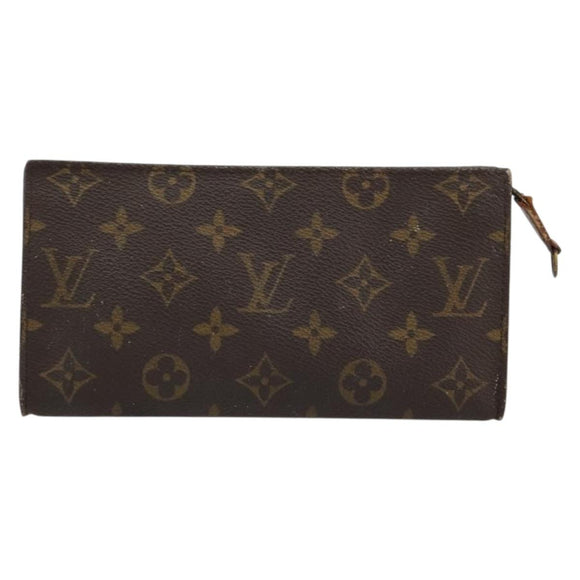 LOUIS VUITTON Monogram Bucket GM Accessory Pouch LV Auth 180880