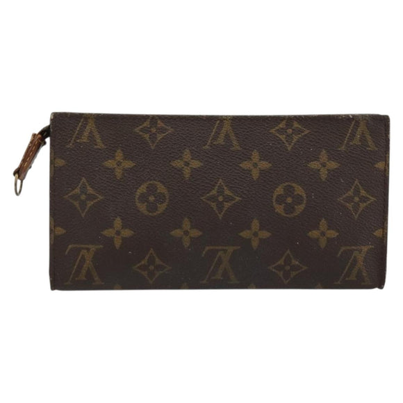 LOUIS VUITTON Monogram Bucket GM Accessory Pouch LV Auth 180880