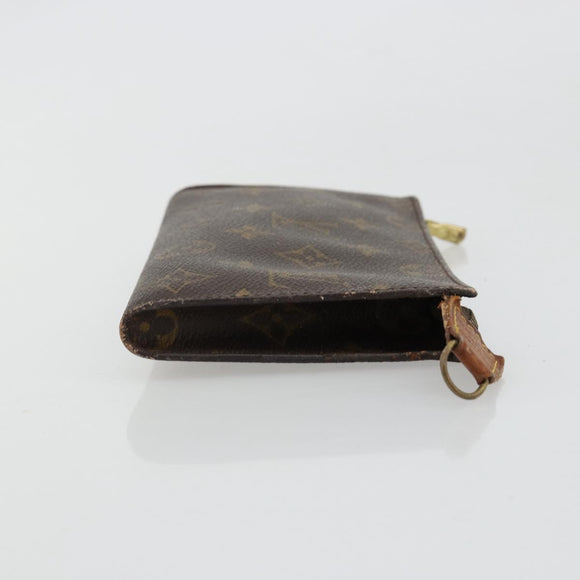 LOUIS VUITTON Monogram Bucket GM Accessory Pouch LV Auth 180880