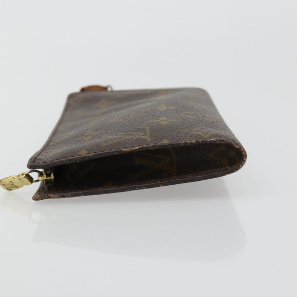 LOUIS VUITTON Monogram Bucket GM Accessory Pouch LV Auth 180880