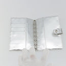 LOUIS VUITTON Monogram Miroir Agenda PM Planneromslag Zilver R20963 Auth 180884A-7