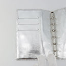 LOUIS VUITTON Monogram Miroir Agenda PM Planneromslag Zilver R20963 Auth 180884A-20