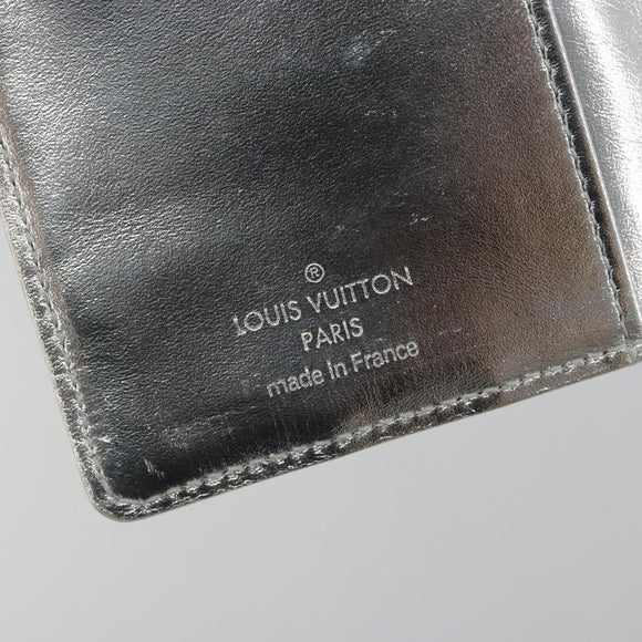 LOUIS VUITTON Monogram Miroir Agenda PM Planneromslag Zilver R20963 Auth 180884A