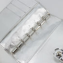 LOUIS VUITTON Monogram Miroir Agenda PM Planneromslag Zilver R20963 Auth 180884A-8