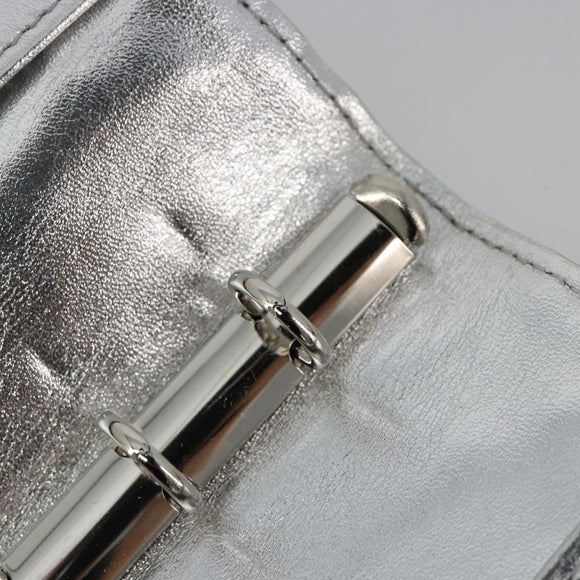LOUIS VUITTON Monogram Miroir Agenda PM Planneromslag Zilver R20963 Auth 180884A