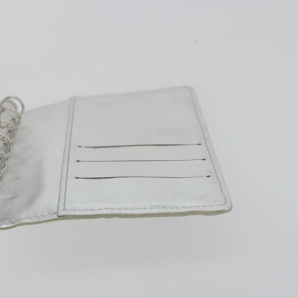 LOUIS VUITTON Monogram Miroir Agenda PM Planneromslag Zilver R20963 Auth 180884A