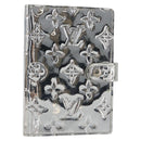 LOUIS VUITTON Monogram Miroir Agenda PM Planneromslag Zilver R20963 Auth 180884A-1