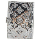 LOUIS VUITTON Monogram Miroir Agenda PM Planneromslag Zilver R20963 Auth 180884A-2