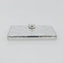 LOUIS VUITTON Monogram Miroir Agenda PM Planneromslag Zilver R20963 Auth 180884A-4