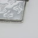 LOUIS VUITTON Monogram Miroir Agenda PM Planneromslag Zilver R20963 Auth 180884A-14