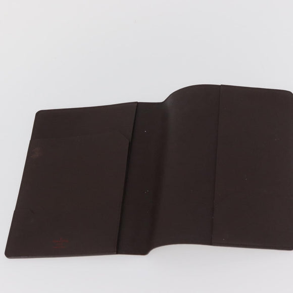 LOUIS VUITTON Damier Ebene Agenda Bureau Day Planner Cover R20702 Auth 180885A