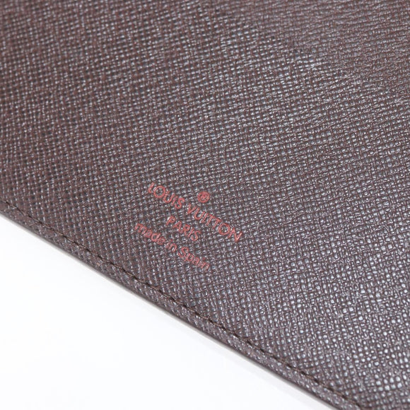 LOUIS VUITTON Damier Ebene Agenda Bureau Day Planner Cover R20702 Auth 180885A
