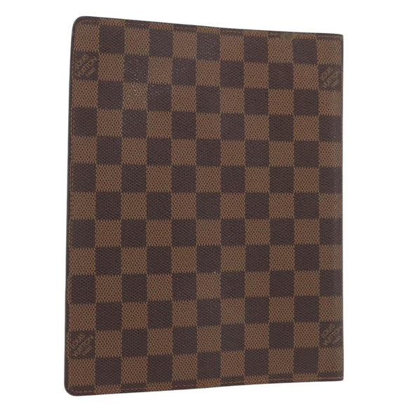LOUIS VUITTON Damier Ebene Agenda Bureau Day Planner Cover R20702 Auth 180885A