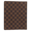 LOUIS VUITTON Damier Ebene Agenda Bureau Day Planner Cover R20702 Auth 180885A-13